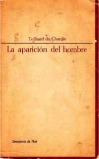 cover of the book La aparición del hombre