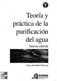 cover of the book Theory and practice of water purification / Teoría y práctica de la purificación del agua