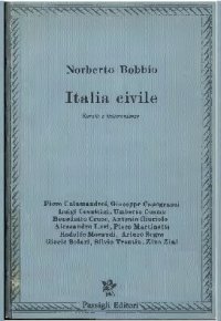 cover of the book Italia civile. Ritratti e testimonianze