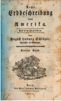 cover of the book Neue Erdbeschreibung von Amerika