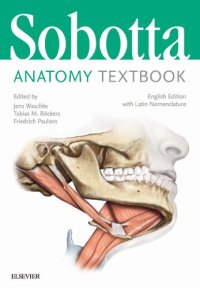 cover of the book Sobotta Anatomy Textbook. English edition with Latin nomenclature