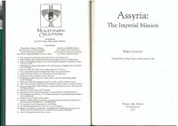 cover of the book Assyria: The Imperial Mission