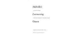 cover of the book Melville's Evermoving Dawn: Centennial Essays