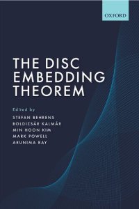 cover of the book The Disc Embedding Theorem