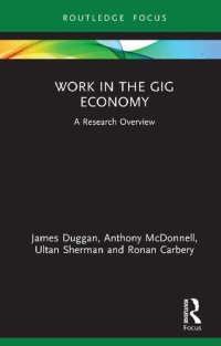 cover of the book Work in the Gig Economy: A Research Overview