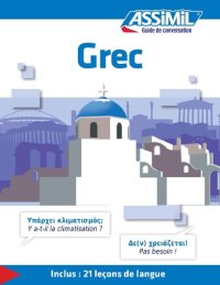 cover of the book Grec - Guide de conversation (French Edition)