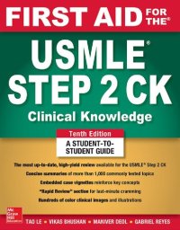 cover of the book First Aid For The USMLE Step 2 CK