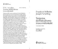 cover of the book Sistema dell’idealismo trascendentale