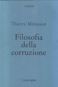 cover of the book Filosofia della corruzione