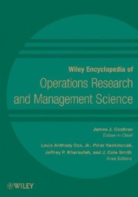 cover of the book Wiley Encyclopedia of Operations Research and Management Science