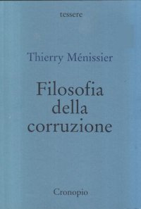 cover of the book Filosofia della corruzione