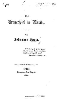 cover of the book Das Trauerspiel in Mexiko