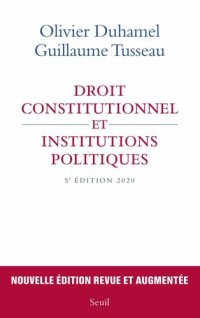 cover of the book Droit constitutionnel et institutions politiques