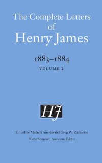 cover of the book The Complete Letters of Henry James, 1883-1884: Volume 1