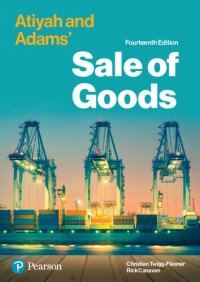 cover of the book Atiyah and Adams' sale of goods