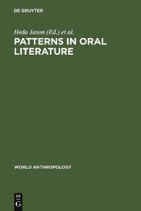 cover of the book Patterns in Oral Literature