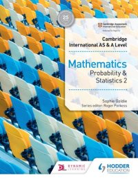 cover of the book Cambridge International AS & A Level Mathematics Probability & Statistics 2