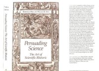 cover of the book Persuading Science - the art of scientific rhetoric