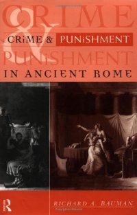 cover of the book Crime and Punishment in Ancient Rome