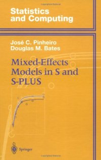 cover of the book Mixed-effects models in S and S-PLUS