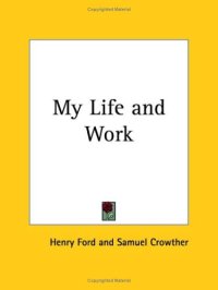 cover of the book My Life and Work