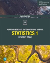 cover of the book Edexcel International A Level Mathematics Statistics 1 Student Book