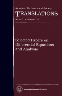 cover of the book Selected Papers on Differential Equations and Analysis