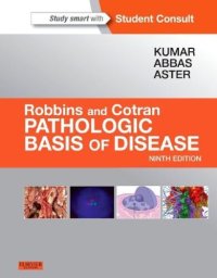 cover of the book Robbins and Cotran's pathologic basis of disease