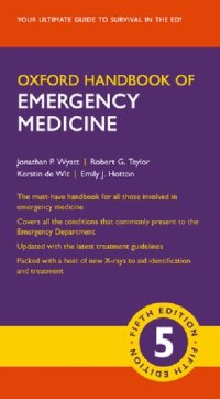 cover of the book Oxford handbook of emergency medicine