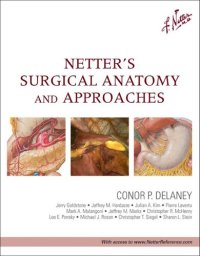 cover of the book Netter's surgical anatomy and approaches