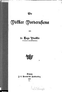 cover of the book Die Völker Vorderasiens