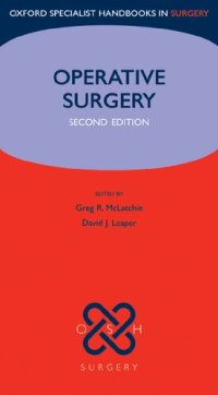 cover of the book Oxford handbook of operative surgery