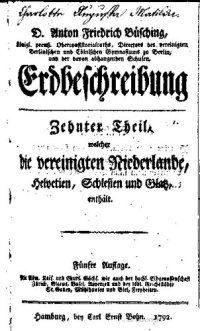 cover of the book Die vereinigten Niederlande, Helvetien, Schlesien und Glatz