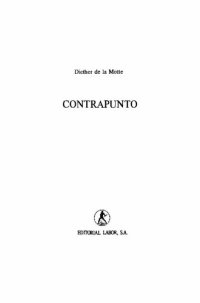 cover of the book Contrapunto