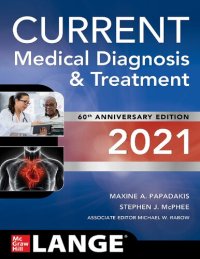 cover of the book Current Medical Diagnosis and Treatment 2021