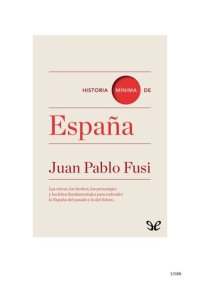 cover of the book Historia mínima de España