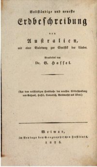 cover of the book Vollständiges Handbuch der neuesten Erdbeschreibung