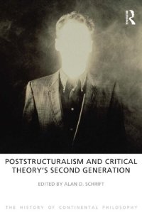 cover of the book Poststructuralism and Critical Theory's Second Generation