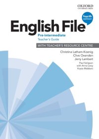 cover of the book English File Pre-Intermediate. Teacher's Guide