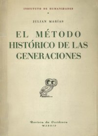 cover of the book El metodo historico de las generaciones