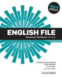 cover of the book English File Advanced. Workbook with key