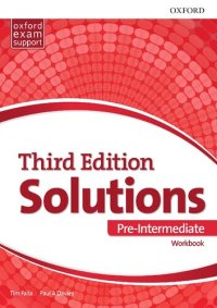 cover of the book Solutions Pre-Intermediate Workbook