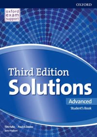 cover of the book Solutions Advanced Student's Book