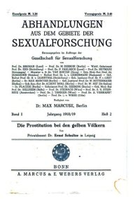 cover of the book Die Prostitution bei den gelben Völkern