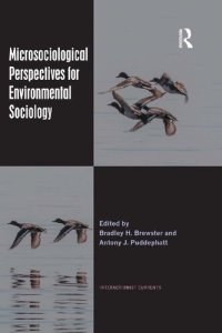 cover of the book Microsociological Perspectives for Environmental Sociology