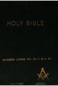 cover of the book The Holy Bible, containing the Old and New Testaments...