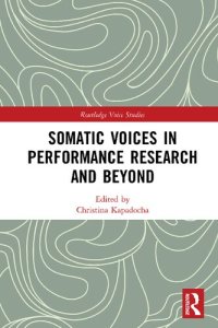 cover of the book Somatic Voices in Performance Research and Beyond