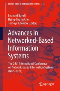 cover of the book Advances in Networked-Based Information Systems: The 24th International Conference on Network-Based Information Systems (NBiS-2021)