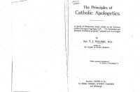 cover of the book The Principles of Catholic Apologetics