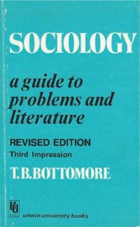 cover of the book Sociology. A Guide to Problems and Literature